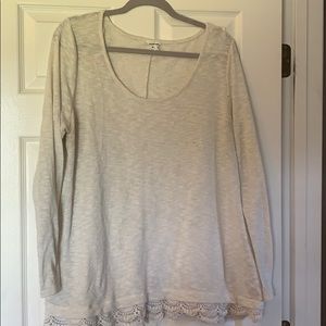 Aeropostale cream top